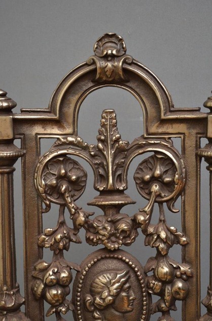 Pair Of Decorative Cast Iron Chairs