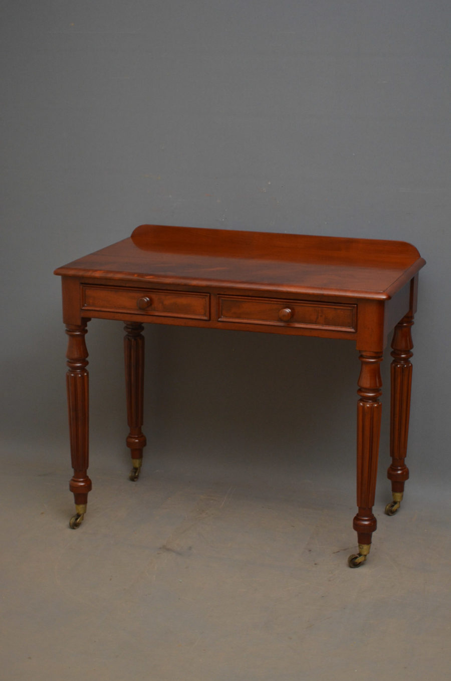 Victorian Mahogany Writing Table - Image 2