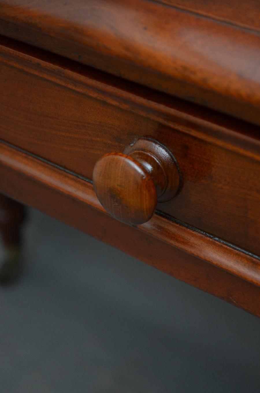 Victorian Mahogany Writing Table - Image 5