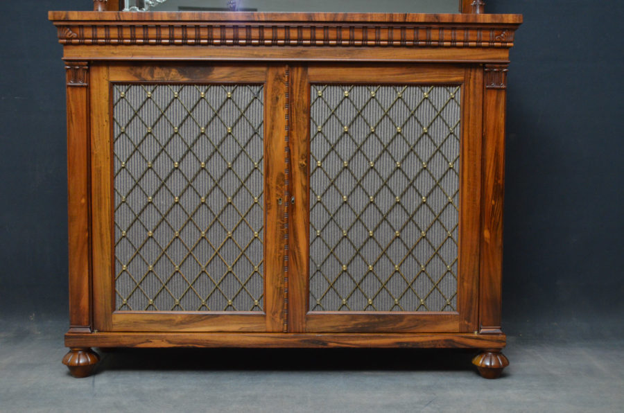 Exceptional William IV Coromandel Chiffonier - Image 13
