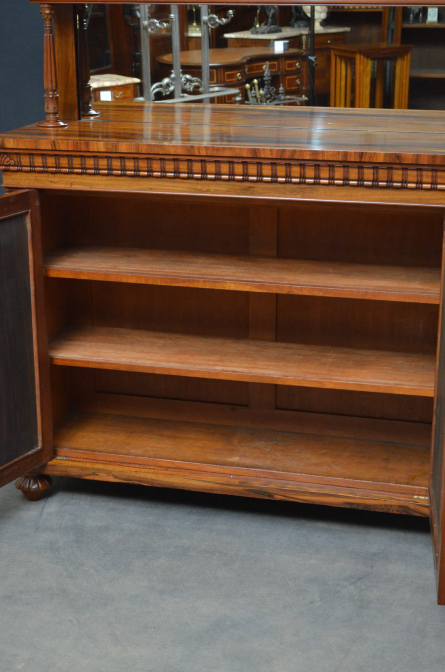 Exceptional William IV Coromandel Chiffonier - Image 15