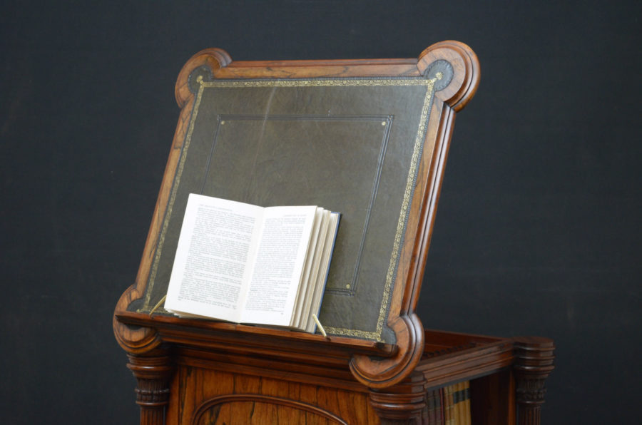 Rare Regency Bookcase by James Winter & Sons - Image 11