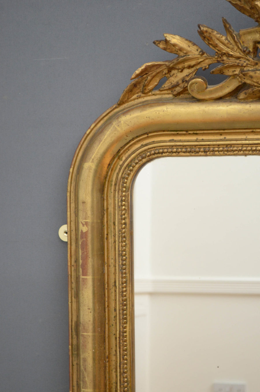 19th Century Giltwood Wall Mirror - Image 2
