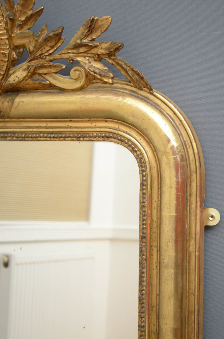 19th Century Giltwood Wall Mirror - Image 6