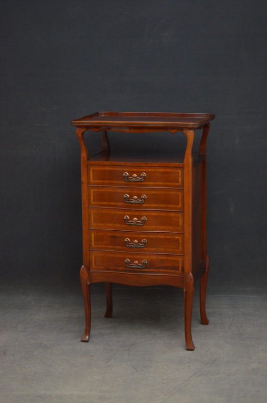 Art Nouveau Music Cabinet
