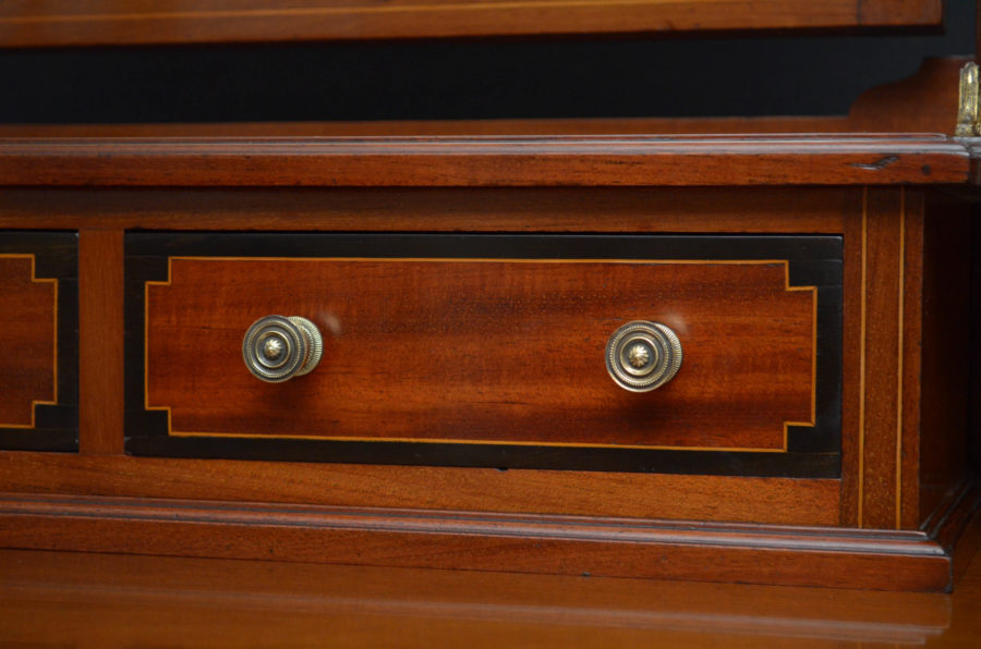 Edwardian Mahogany Dressing Table - Image 8