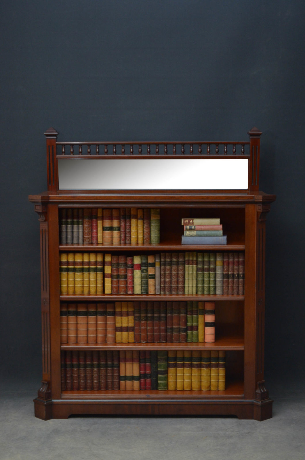 Aesthetic Movement Open Bookcase