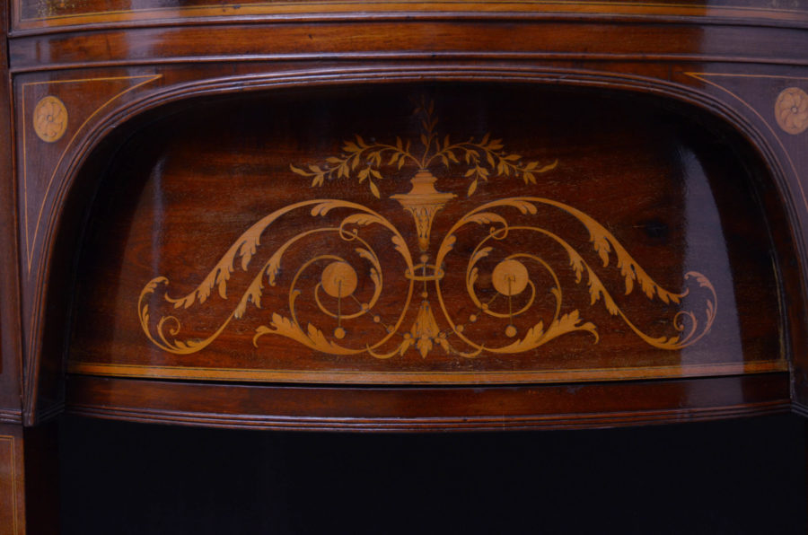 Georgian Edwards & Roberts Mahogany Inlaid Sideboard - Image 10