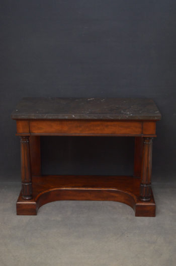 William IV Mahogany Console Table