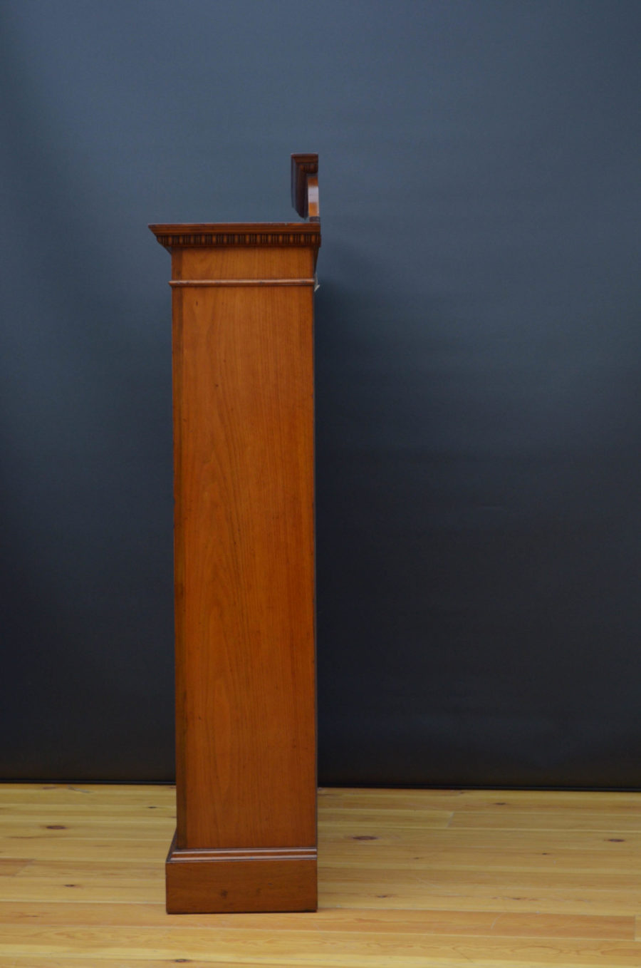 Victorian Solid Walnut Open Bookcase - Image 13