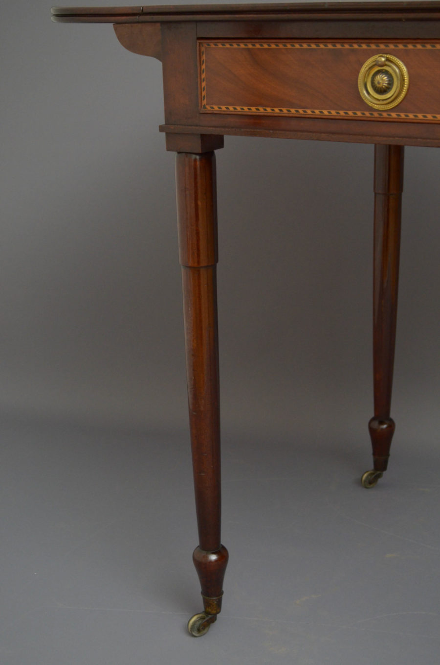 George IV Mahogany Pembroke Table - Image 12