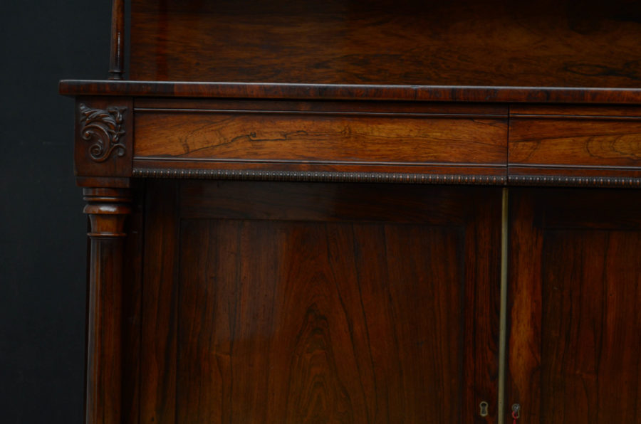 Regency Rosewood Chiffonier - Image 13