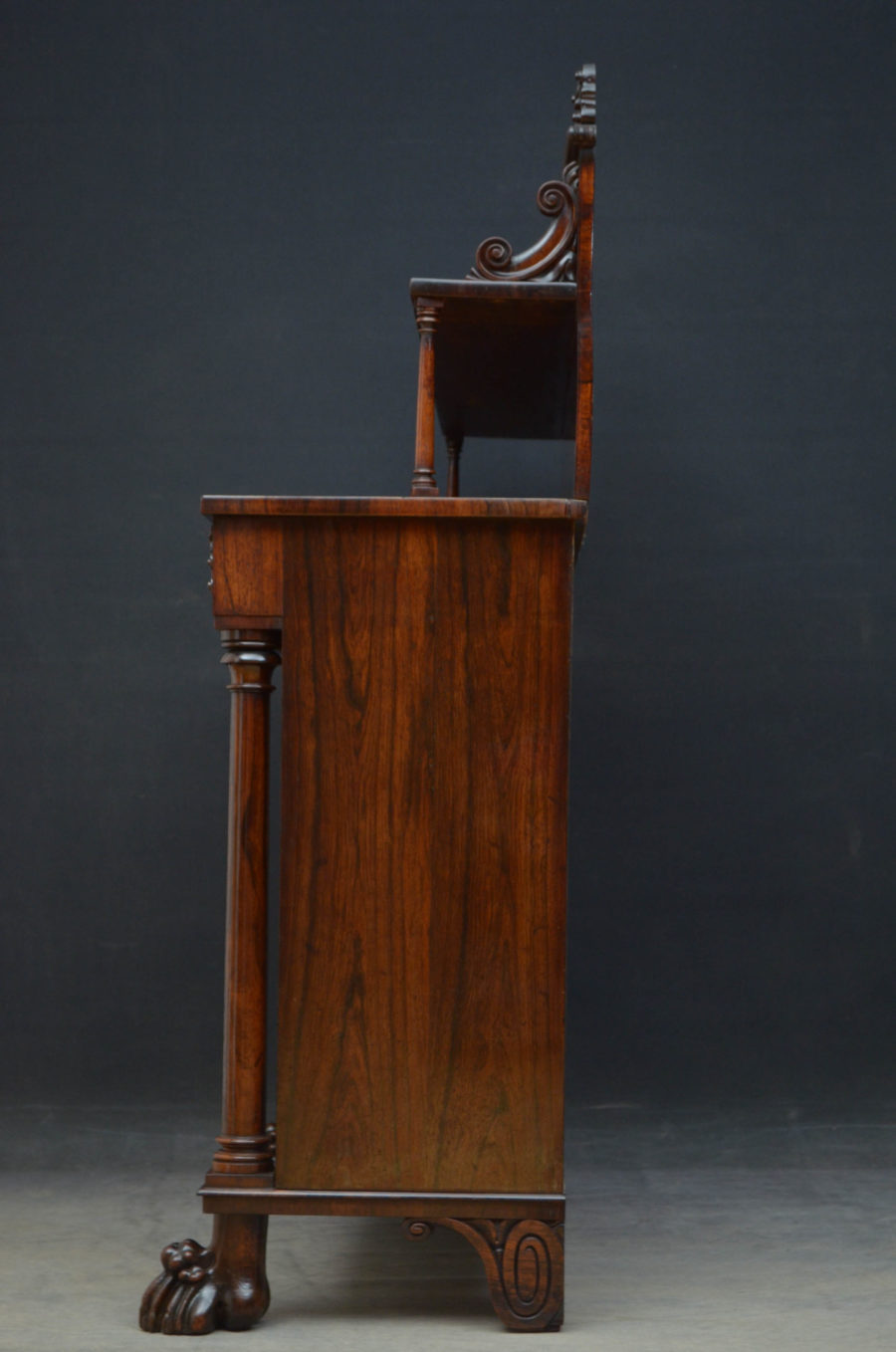 Regency Rosewood Chiffonier - Image 20