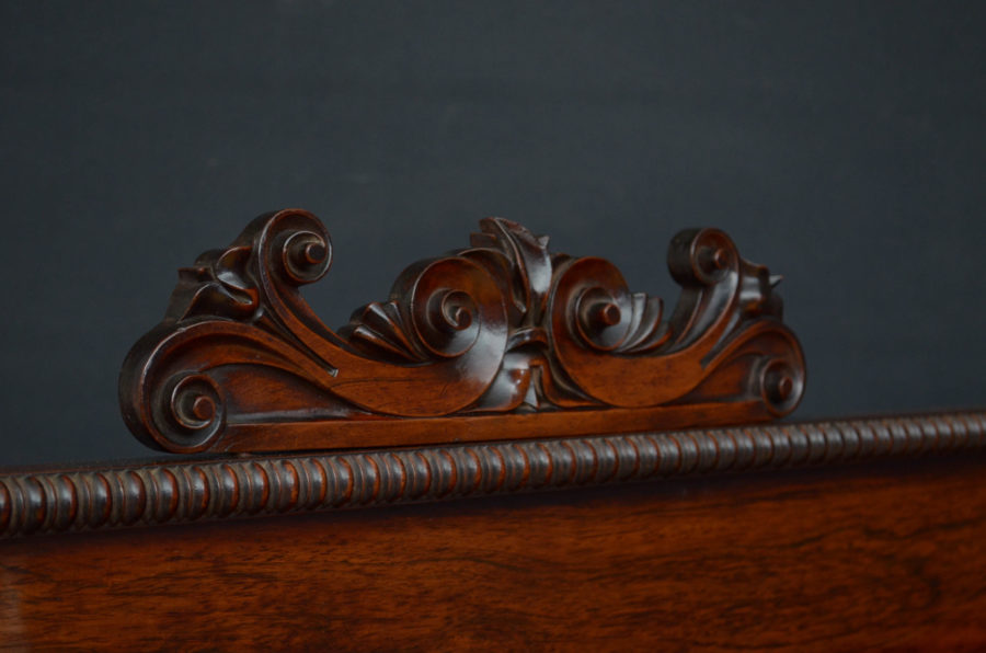 Regency Rosewood Chiffonier - Image 7