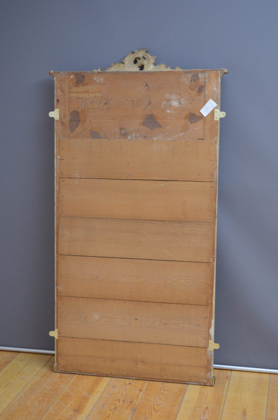 19th Century Trumeau Mirror - Image 11
