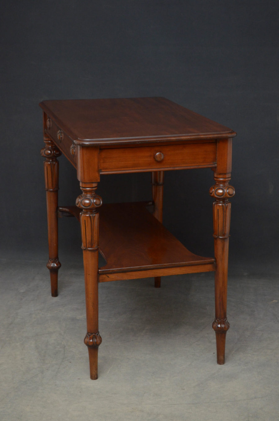 Tall Early Victorian Mahogany Table - Image 15