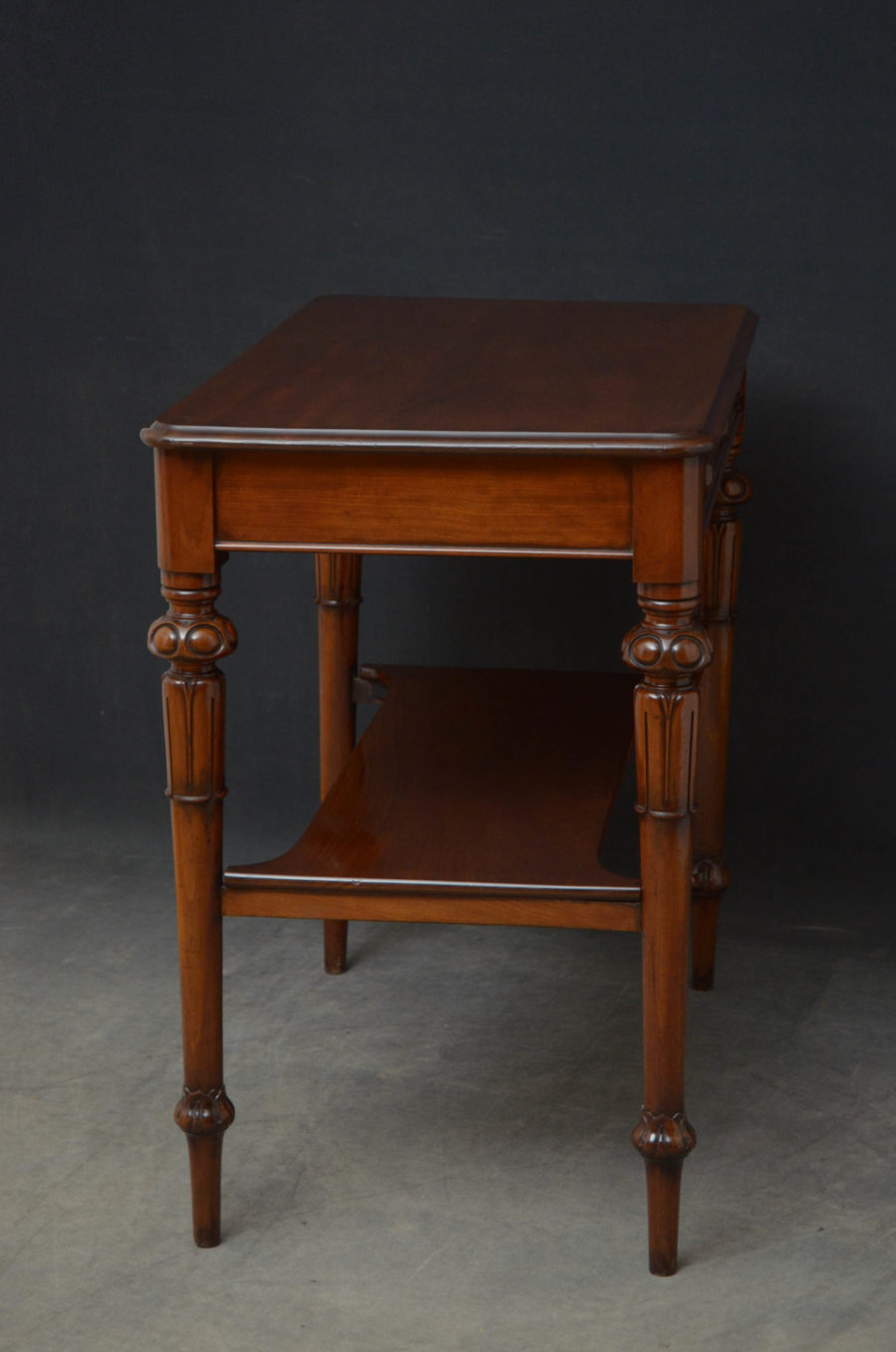 Tall Early Victorian Mahogany Table - Image 16