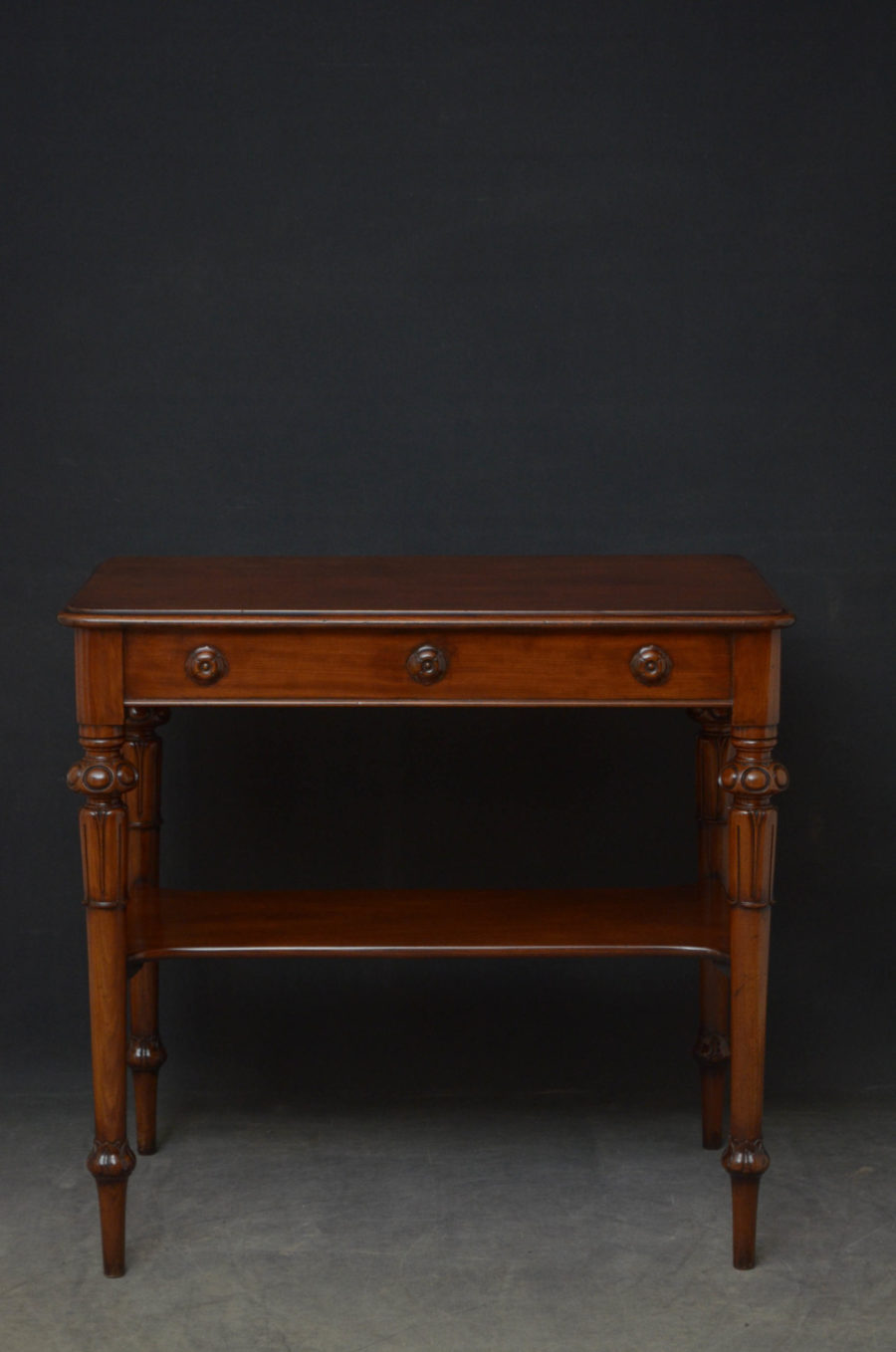 Tall Early Victorian Mahogany Table - Image 17