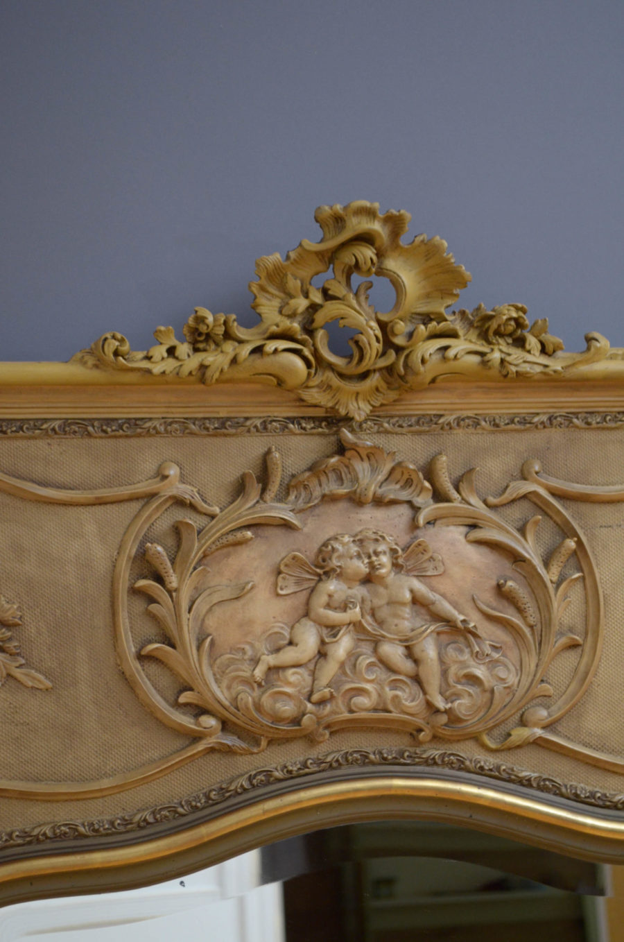 19th Century Trumeau Mirror - Image 6