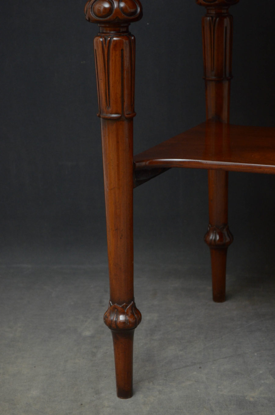 Tall Early Victorian Mahogany Table - Image 8