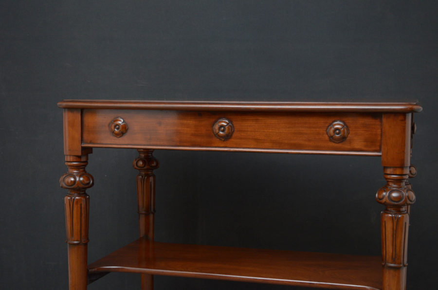 Tall Early Victorian Mahogany Table - Image 10