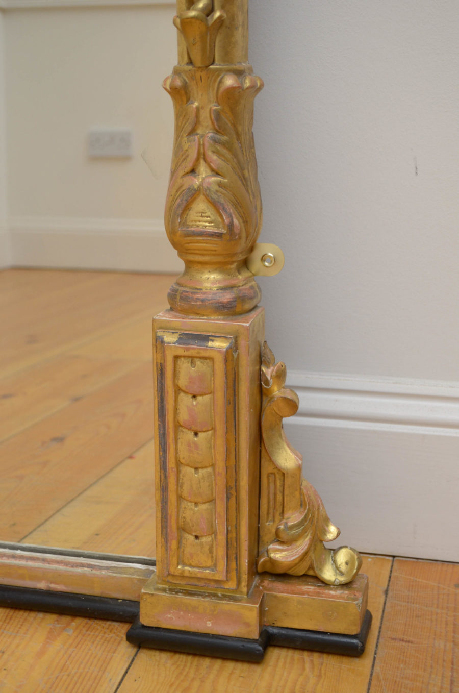 Large Victorian Giltwood Mirror - Image 13