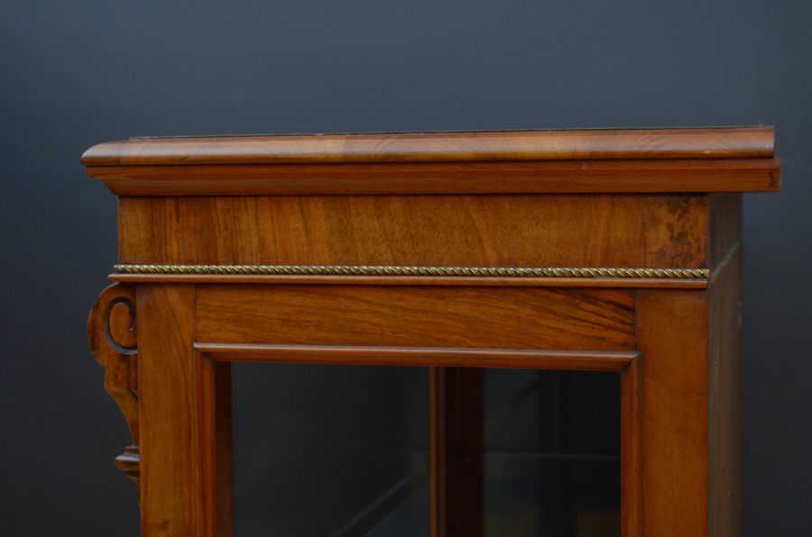 Victorian Walnut Pier Cabinet - Image 18