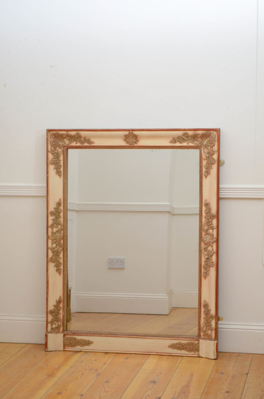 19th Century French Wall Mirror H124cm - Image 2