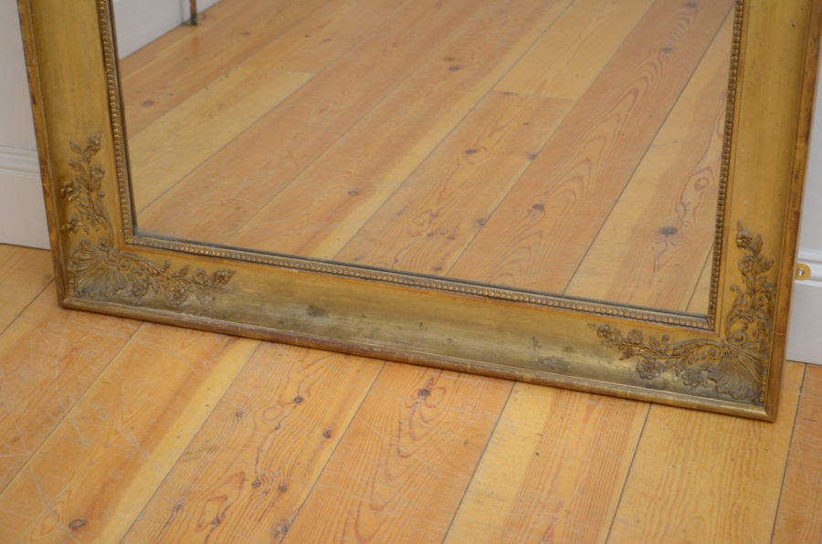 XIXth Century French Wall Mirror H145cm - Image 3