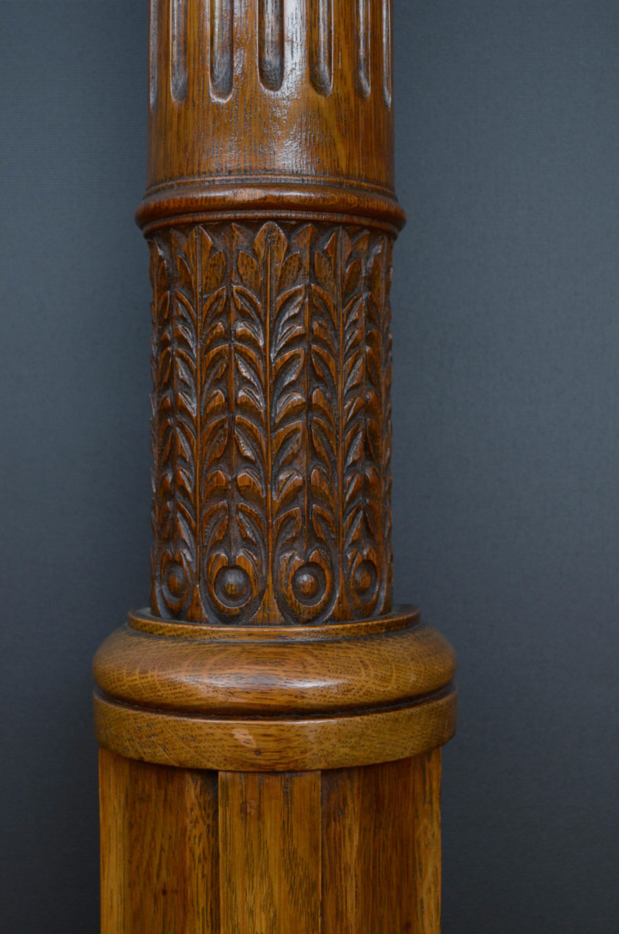 Victorian Oak Coat Stand - Image 6