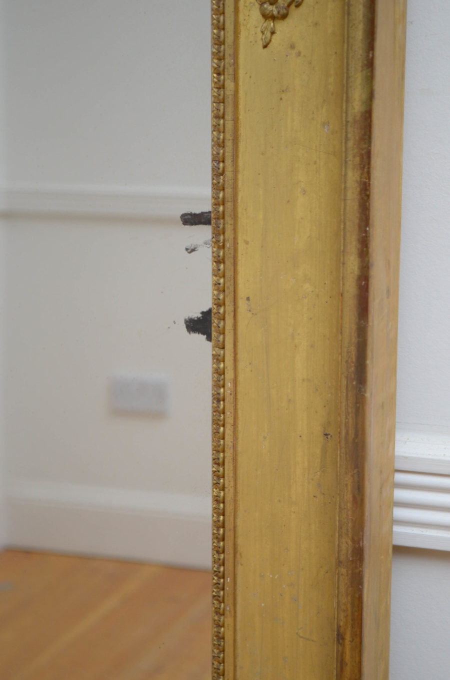 XIXth Century French Wall Mirror H145cm - Image 9
