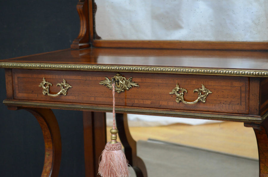George IV Mahogany Console Table of Narrow Proportions - Image 10