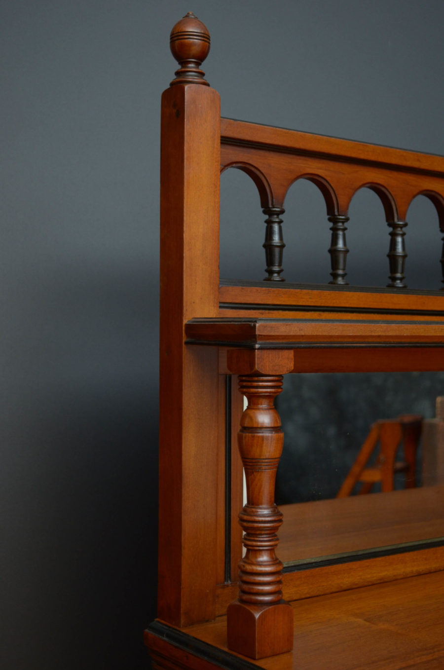 Aesthetic Movement Two Door Cabinet - Image 4