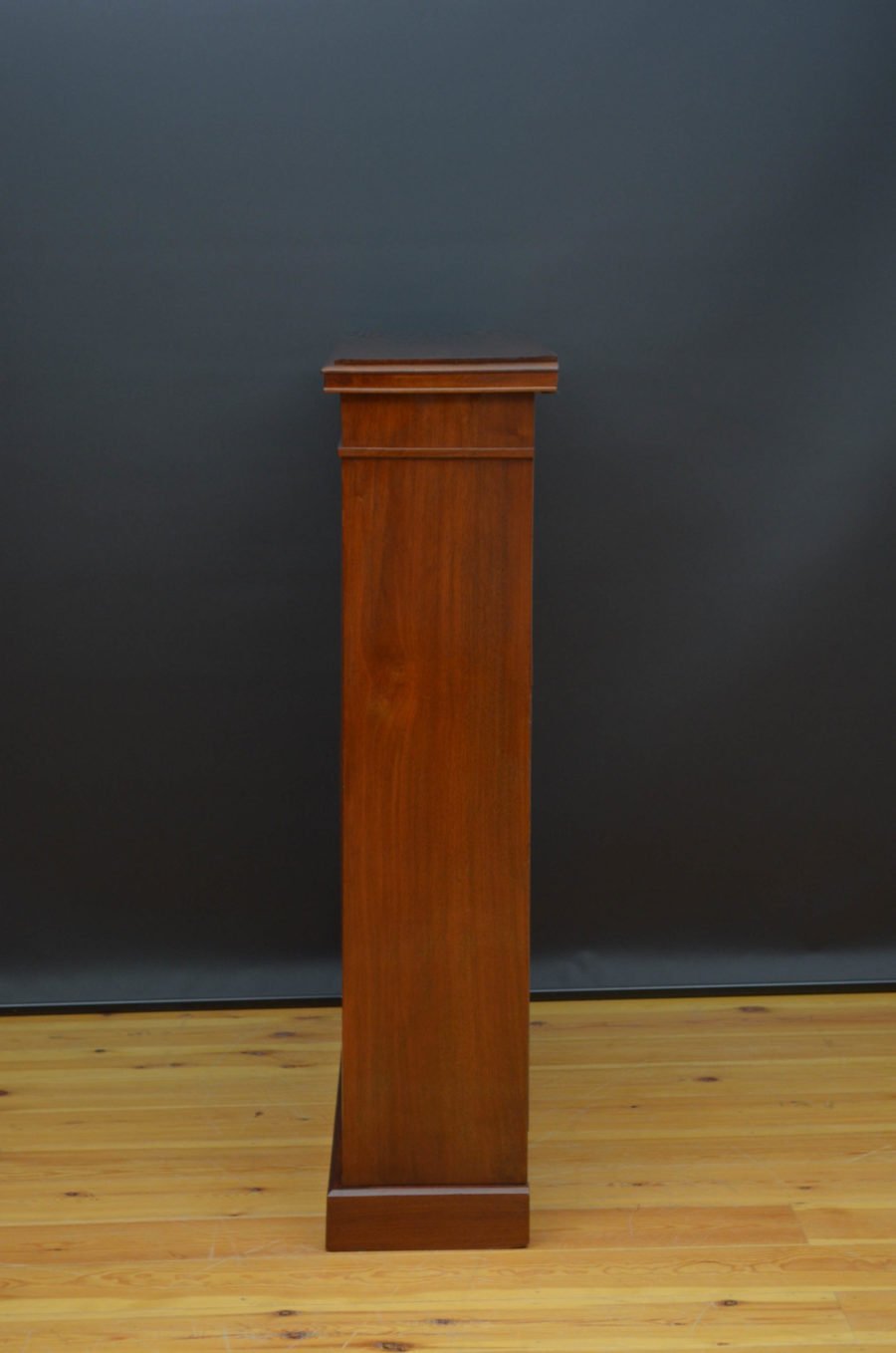 Victorian Walnut Open Bookcase - Image 8