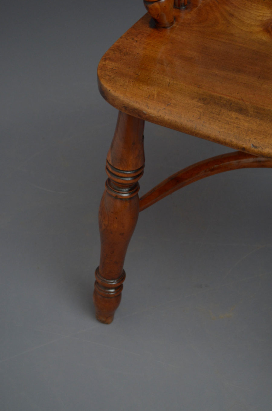 Victorian Yew Wood Windsor Chair - Image 7