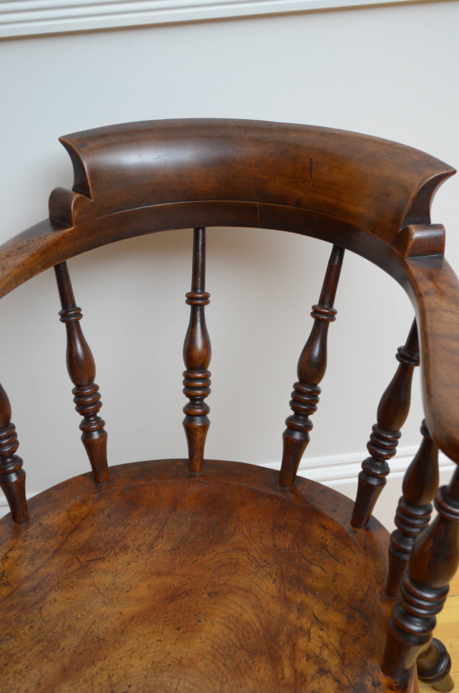 Victorian Smokers Bow Chair - Image 2