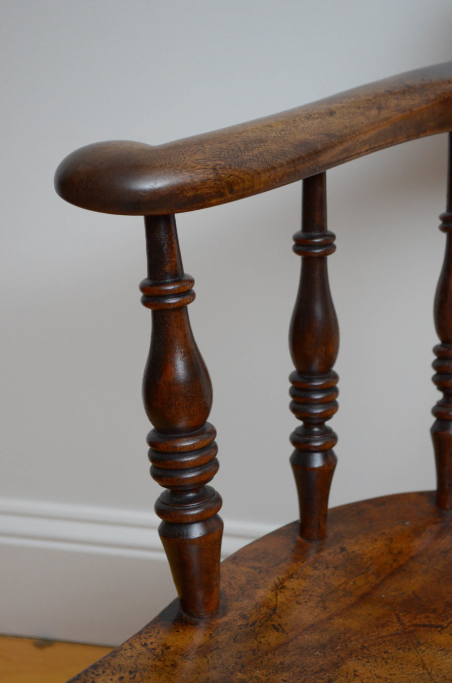 Victorian Smokers Bow Chair - Image 3