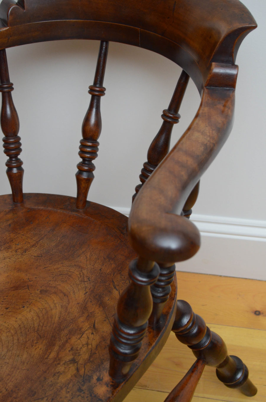 Victorian Smokers Bow Chair - Image 5