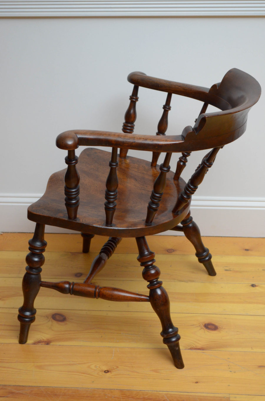 Victorian Smokers Bow Chair - Image 7