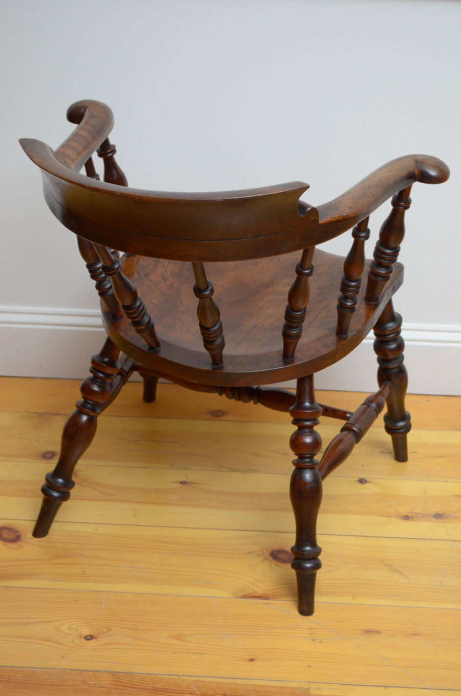 Victorian Smokers Bow Chair - Image 8