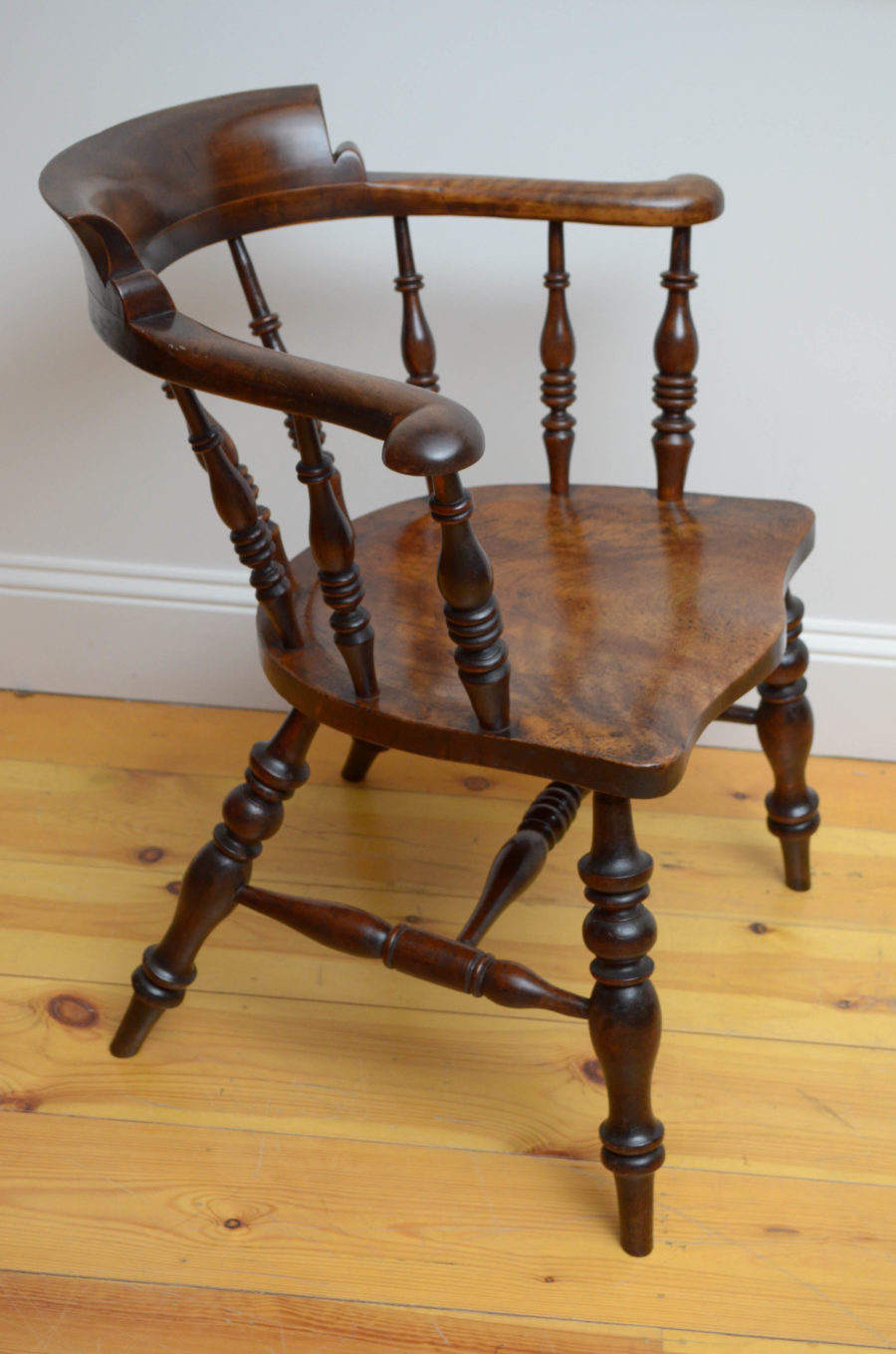 Victorian Smokers Bow Chair - Image 9