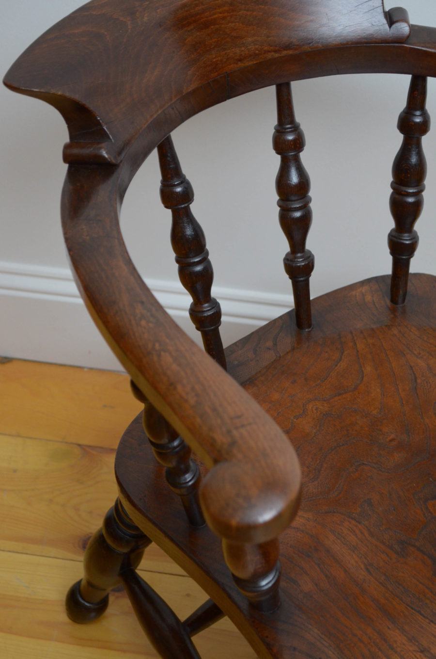 Victorian Smokers Bow Chair - Image 2