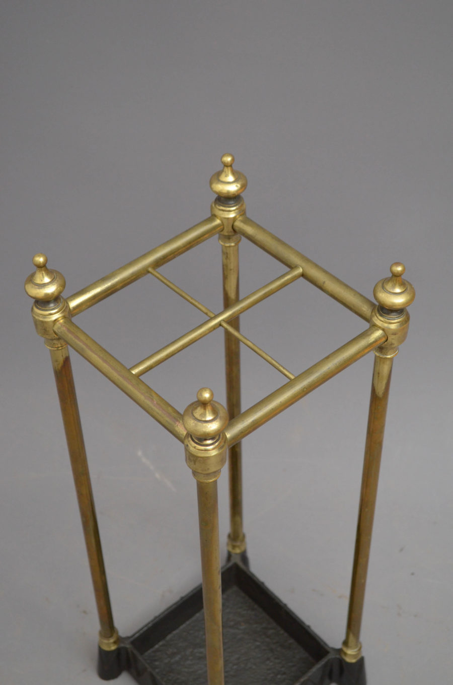 Edwardian Brass Umbrella Stand - Image 2