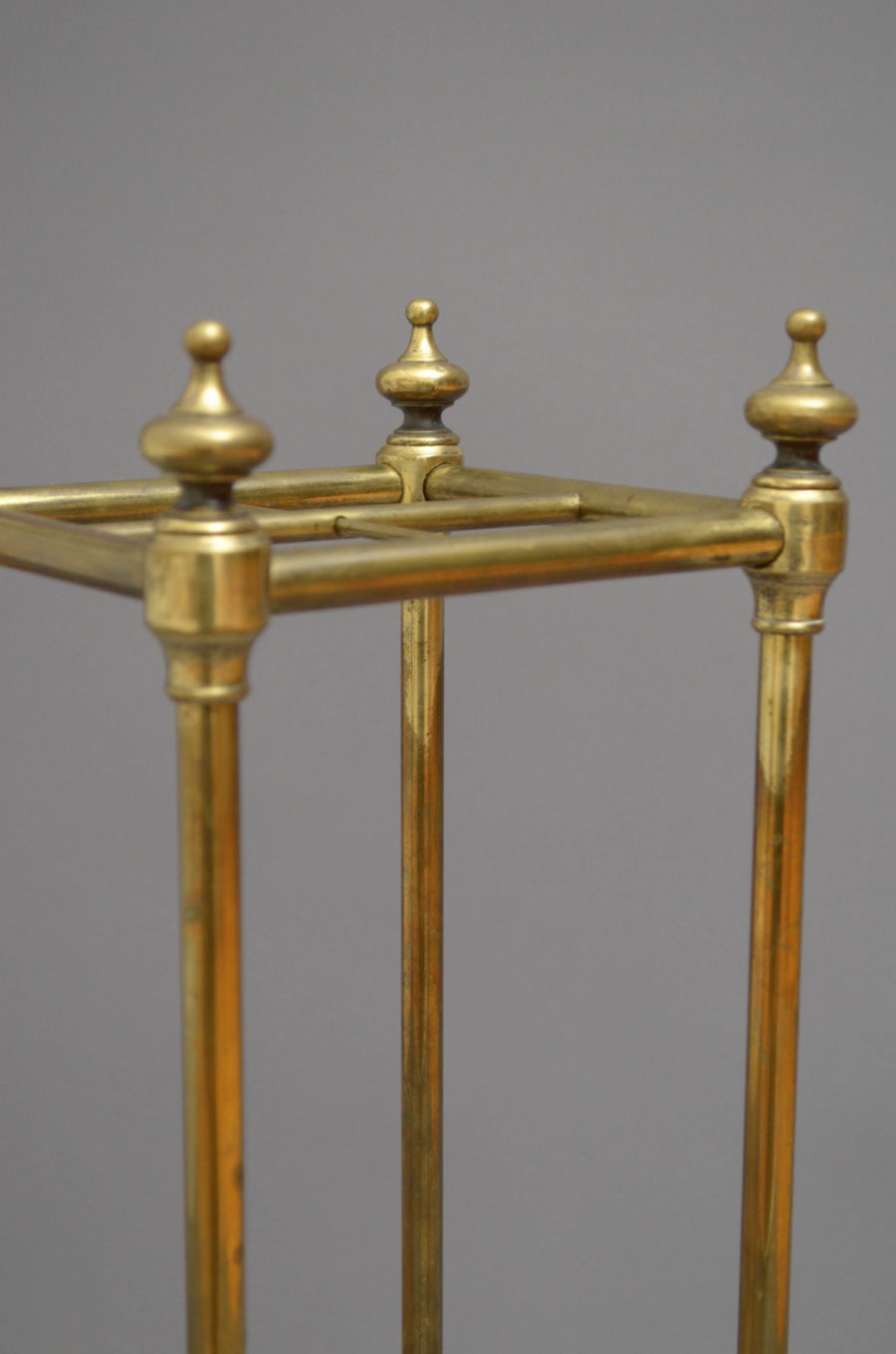 Edwardian Brass Umbrella Stand - Image 4
