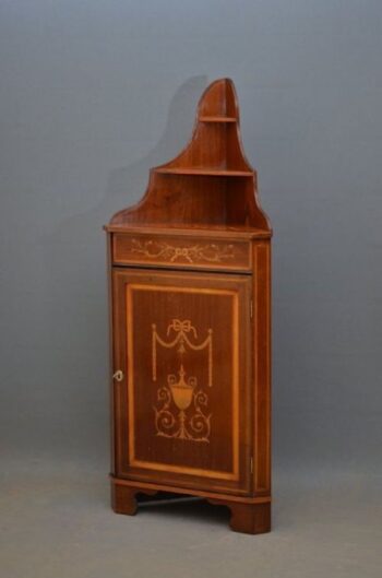 Edwardian Corner Cupboard