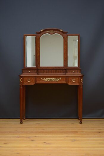 Antique Mahogany Dressing Table