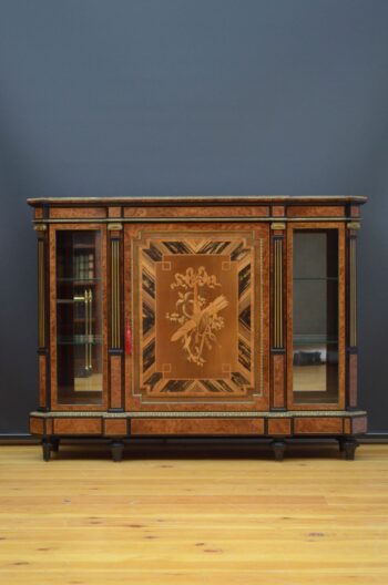 Outstanding Victorian Thuya Wood Credenza