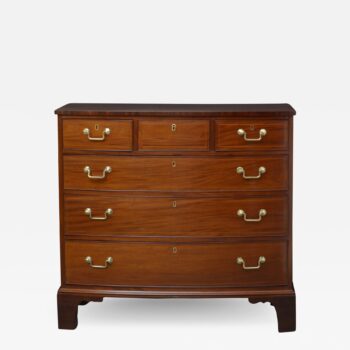 Regency Bowfronted Mahogany Chest of Drawers