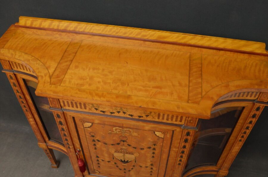 Exceptional Satinwood Cabinet by Maple & Co - Image 2