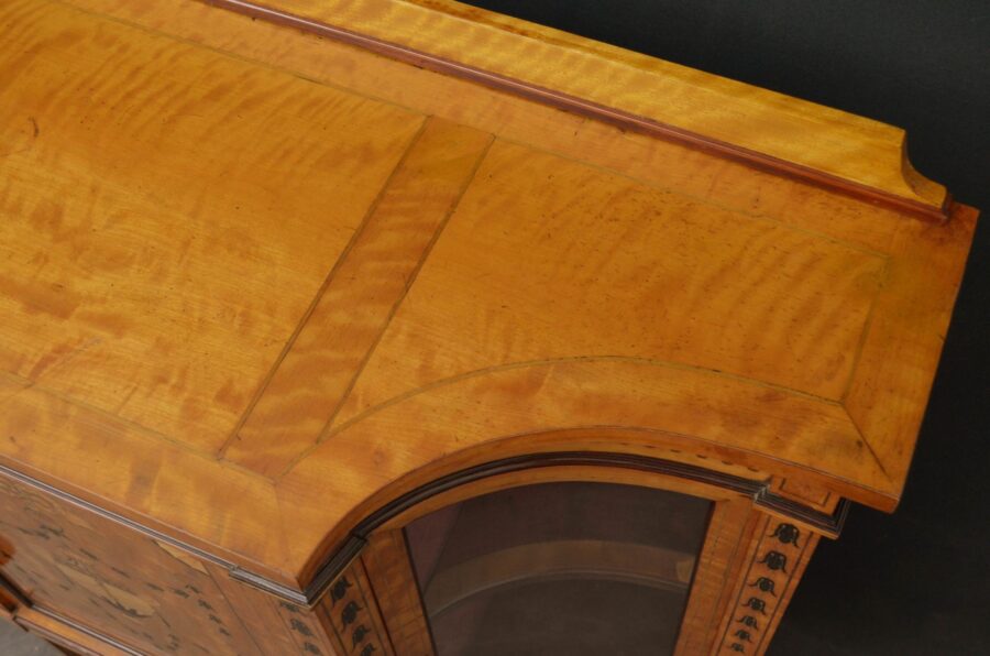 Exceptional Satinwood Cabinet by Maple & Co - Image 3
